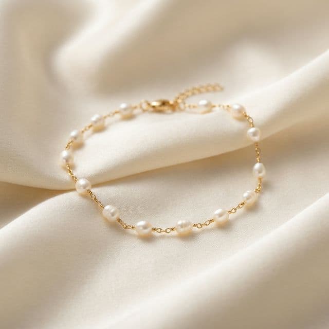 Pearl Station Bracelet