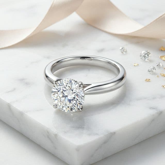 Diamond Solitaire Ring